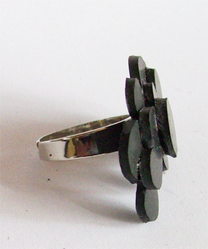 Celtic ring "Curvature", Viking ring