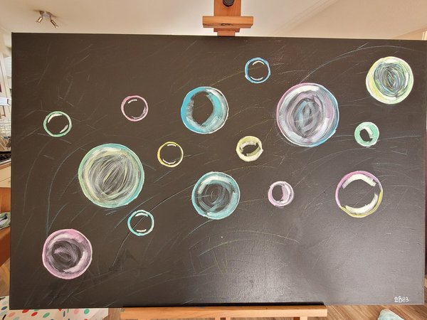 Schilderij op canvas "Bubble"