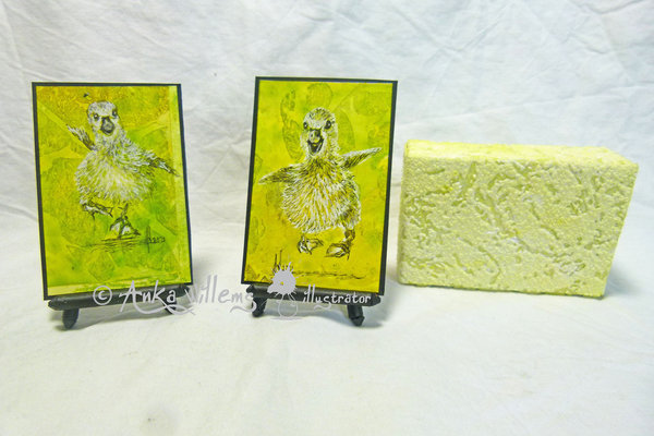 Art Gift Box Yellow Ducklings