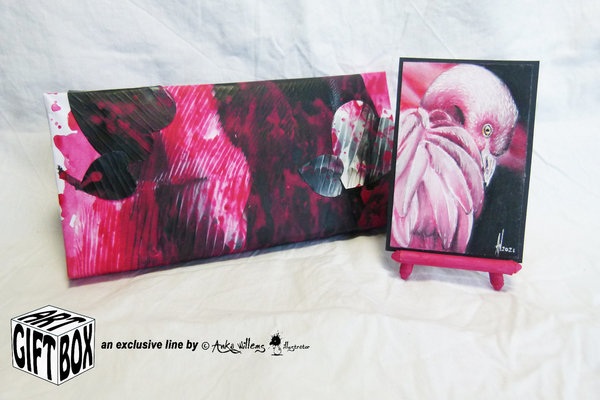 Art Gift Box Flamingo