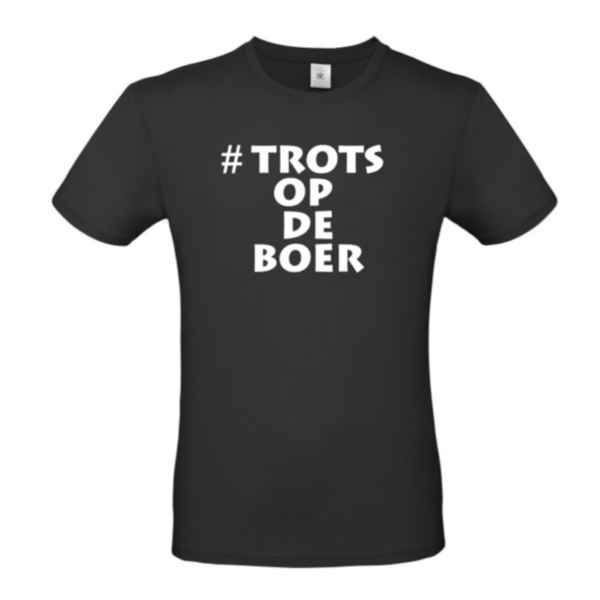 T-shirt "#Trots op de boer"