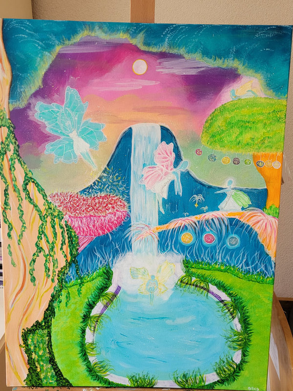 Schilderij op canvas "Fairy Dust"